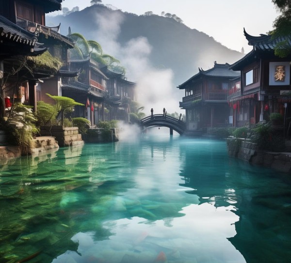 岭南水乡温泉秘境，从化温泉镇风情之旅,岭南水乡温泉秘境，从化温泉镇风情之旅,历史,风情,美食,第1张