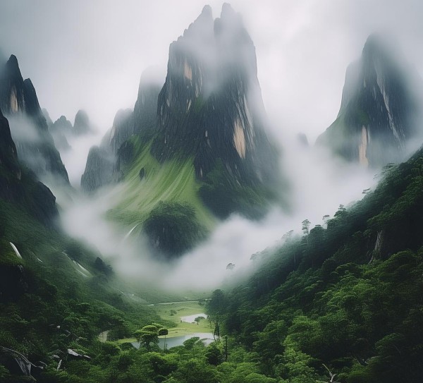 大台山，神秘山峰的天然奇观之旅,大台山，神秘山峰的天然奇观之旅,历史,景点,风光,第1张