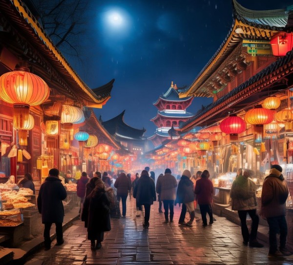 冬日西安夜游指南，探寻古城夜生活丰富多彩之处,冬日西安夜游指南，探寻古城夜生活丰富多彩之处,历史,景点,美食,第1张