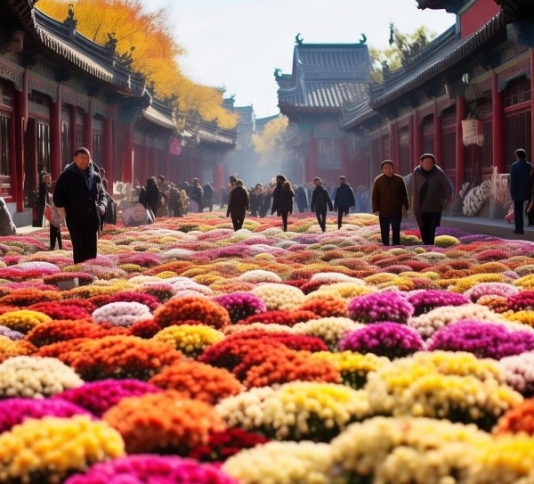 古都开封菊花盛宴，花海中的古韵风情之旅,古都开封菊花盛宴，花海中的古韵风情之旅,历史,景点,风情,第1张
