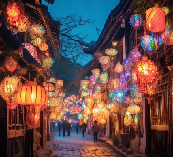泽州灯展，光影交织的奇幻狂欢之旅,泽州灯展，光影交织的奇幻狂欢之旅,美食,体验,夜生活,第1张