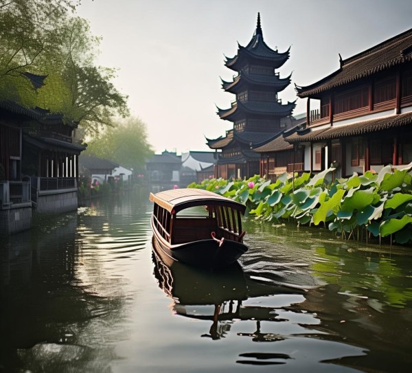 苏州水乡韵味，船行间探寻绝美风光,苏州水乡韵味，船行间探寻绝美风光,历史,景点,风情,第1张