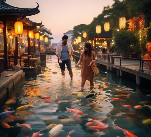 厦门浪漫喂鱼之旅，探寻喂鱼景点的独特魅力,厦门浪漫喂鱼之旅，探寻喂鱼景点的独特魅力,景点,美食,风光,第1张