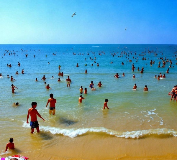 秦皇岛夏日清凉游，海天一色泳趣多,秦皇岛夏日清凉游，海天一色泳趣多,历史,美食,自然,第1张
