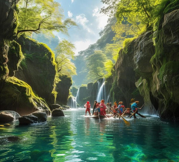 封丘漂流探秘，盘点不容错过的水上仙境,封丘漂流探秘，盘点不容错过的水上仙境,历史,景点,风光,第1张