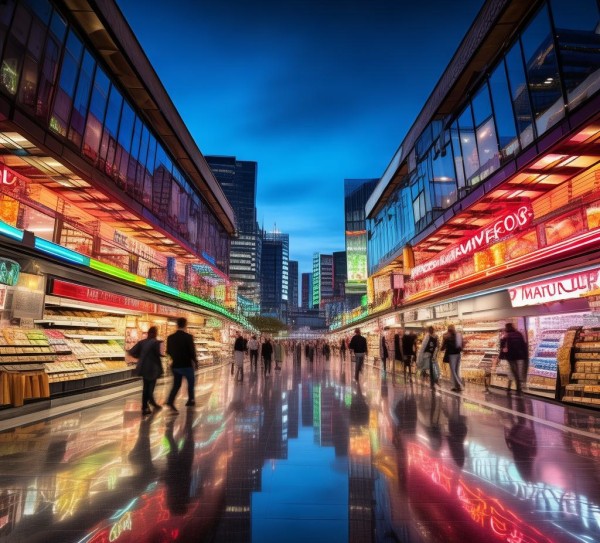 夜幕下的购物天堂，五大超市夜景探秘之旅,夜幕下的购物天堂，五大超市夜景探秘之旅,风情,美食,体验,第1张