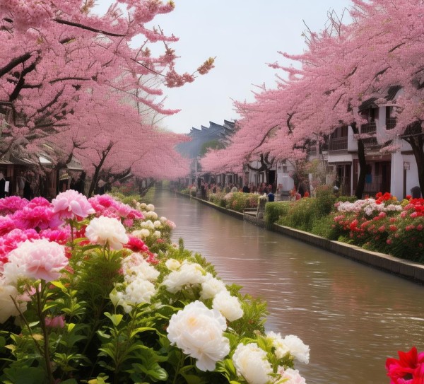扬州三月花海古城游，尽享江南水乡春韵,扬州三月花海古城游，尽享江南水乡春韵,历史,景点,风情,第1张