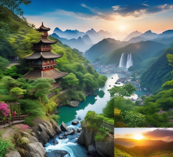 杭州周边登山探险之旅，十大胜景尽享山水壮丽,杭州周边登山探险之旅，十大胜景尽享山水壮丽,历史,景点,风光,第1张
