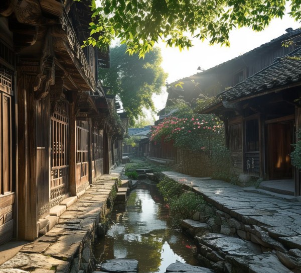 古镇探幽，祖庵古镇韵味与美景一探究竟,古镇探幽，祖庵古镇韵味与美景一探究竟,历史,景点,美食,第1张
