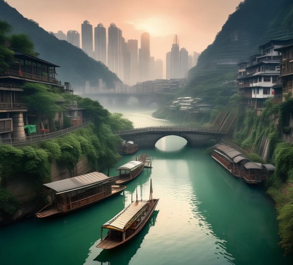 山城秘境，重庆水口的水韵探寻之旅,山城秘境，重庆水口的水韵探寻之旅,历史,景点,风情,第1张