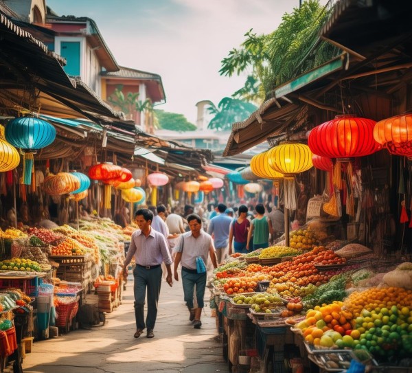 越南集市风情录，一探越南独特风土人情,越南集市风情录，一探越南独特风土人情,风情,美食,第1张