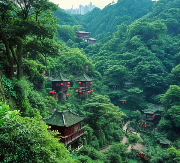 重庆南山，绿意山城，休闲秘境探幽,重庆南山，绿意山城，休闲秘境探幽,历史,美食,风光,第1张