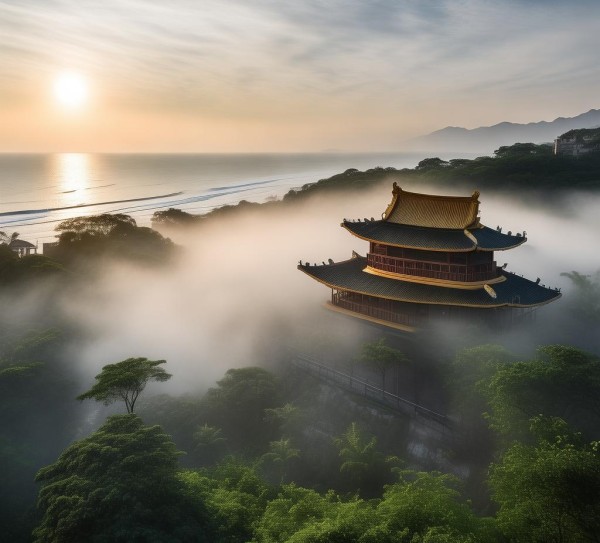 珠海寺院秘境，海滨城市中的宁静禅意角落,珠海寺院秘境，海滨城市中的宁静禅意角落,历史,景点,风光,第1张