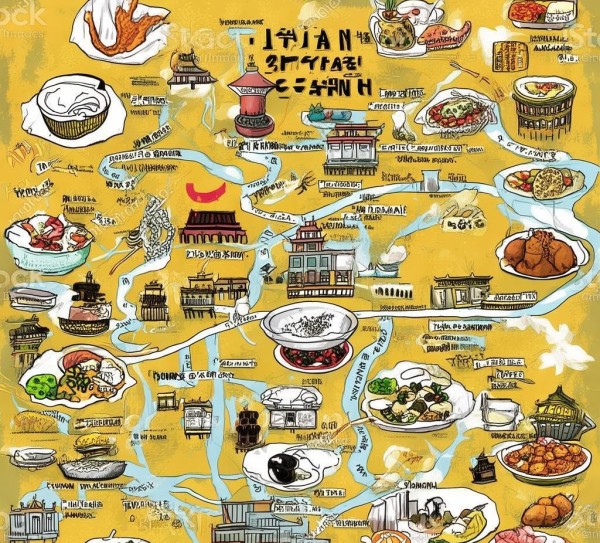 西安美食地图，探寻古城餐厅中的趣味食踪,西安美食地图，探寻古城餐厅中的趣味食踪,历史,风情,美食,第1张