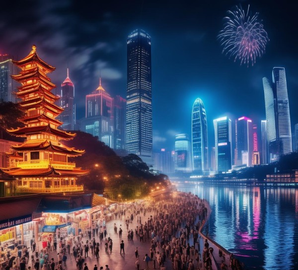 重庆夏夜璀璨之旅，夜游山城精彩地标,重庆夏夜璀璨之旅，夜游山城精彩地标,景点,美食,体验,第1张