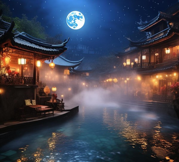 夜幕新塘，探秘晚间风情胜地,夜幕新塘，探秘晚间风情胜地,美食,自然,体验,第1张
