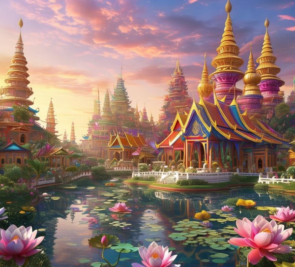 中泰梦幻城，十大泰国风情梦幻景点之旅,中泰梦幻城，十大泰国风情梦幻景点之旅,历史,景点,风情,第1张