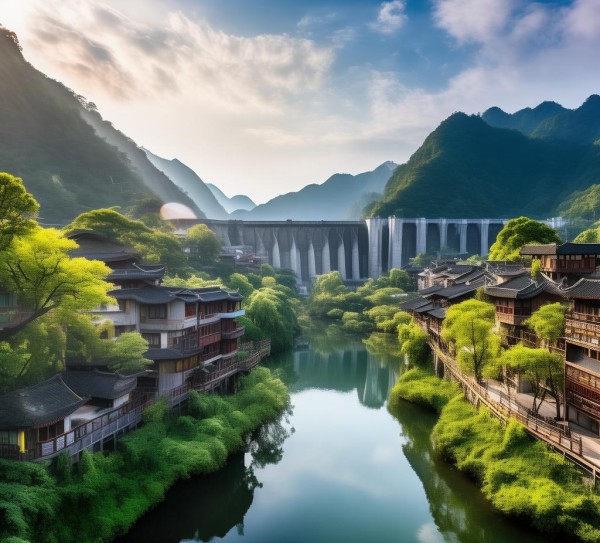 天府水乡探秘之旅，周边五大坝景点风采展示,天府水乡探秘之旅，周边五大坝景点风采展示,历史,景点,风情,第1张