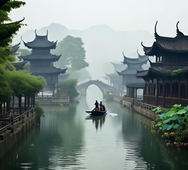 江南水乡秘境之旅，探寻经典景点的韵味,江南水乡秘境之旅，探寻经典景点的韵味,历史,景点,风情,第1张
