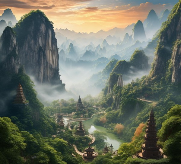 福祥山，山水秘境中的自然人文之旅,福祥山，山水秘境中的自然人文之旅,历史,景点,美食,第1张
