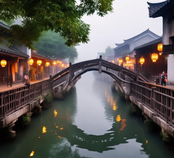 朱家角古镇风情之旅，解锁休闲时光的秘境,朱家角古镇风情之旅，解锁休闲时光的秘境,历史,景点,风情,第1张