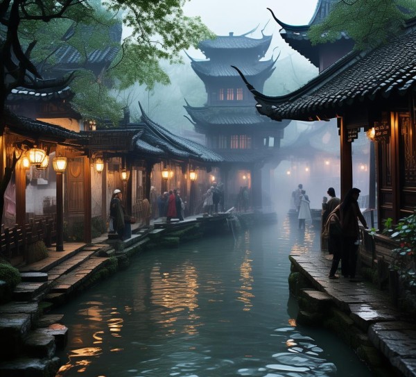 江南水乡秘境，探寻不可错过的省必游胜地,江南水乡秘境，探寻不可错过的省必游胜地,历史,景点,风光,第1张