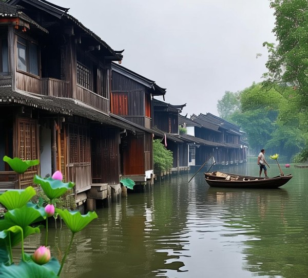 江南水乡风情之旅，探秘水米之乡美景与人文风情,江南水乡风情之旅，探秘水米之乡美景与人文风情,历史,景点,风情,第1张