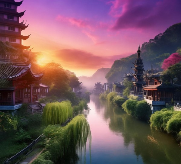 柳州晚霞秘境，探寻流连忘返的美丽风光,柳州晚霞秘境，探寻流连忘返的美丽风光,历史,风情,风光,第1张