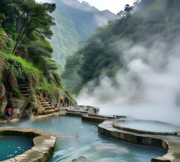 华宁温泉探秘，热门景点盘点之旅,华宁温泉探秘，热门景点盘点之旅,美食,风光,自然,第1张
