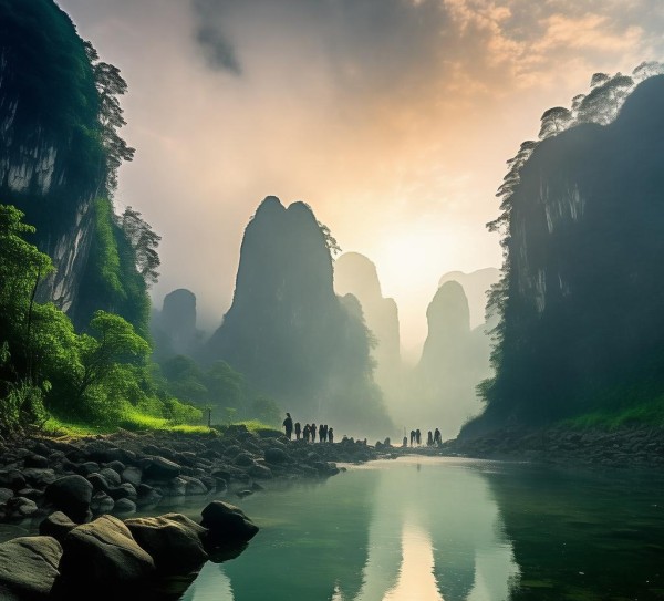 贵州喀斯特秘境，探秘天河潭绝美风光,贵州喀斯特秘境，探秘天河潭绝美风光,历史,景点,风情,第1张