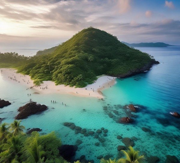 探秘东沙岛，海南隐秘角落，美丽至极，流连忘返的仙境之旅,探秘东沙岛，海南隐秘角落，美丽至极，流连忘返的仙境之旅,历史,景点,美食,第1张