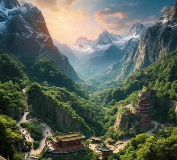 双龙山风景区，自然人文交融之旅,双龙山风景区，自然人文交融之旅,历史,景点,风光,第1张