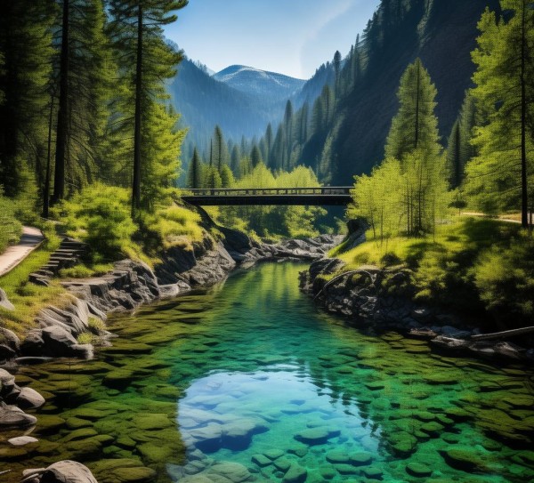 龙溪桥水库，隐匿山间的天然氧吧秘境之旅,龙溪桥水库，隐匿山间的天然氧吧秘境之旅,历史,景点,风光,第1张