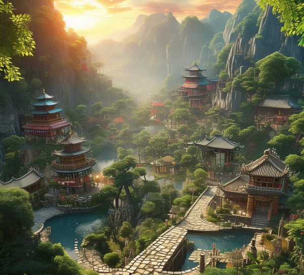 探寻谷城秘境，八大玩乐胜地带你领略古城魅力,探寻谷城秘境，八大玩乐胜地带你领略古城魅力,历史,美食,风光,第1张