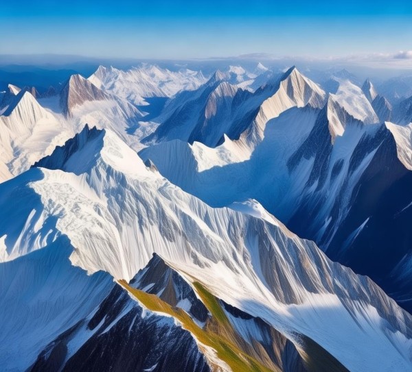 绝美雪山全景，一览众山小,绝美雪山全景，一览众山小,景点,风情,美食,第1张
