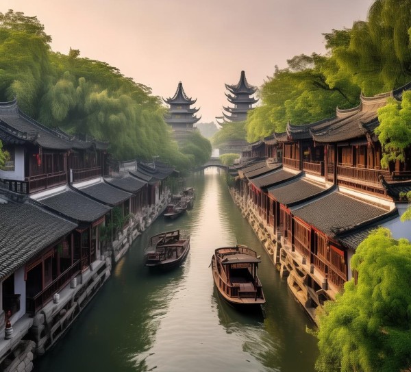 江南水乡风情之旅，宁波至苏州绝美风光探秘,江南水乡风情之旅，宁波至苏州绝美风光探秘,历史,景点,风光,第1张