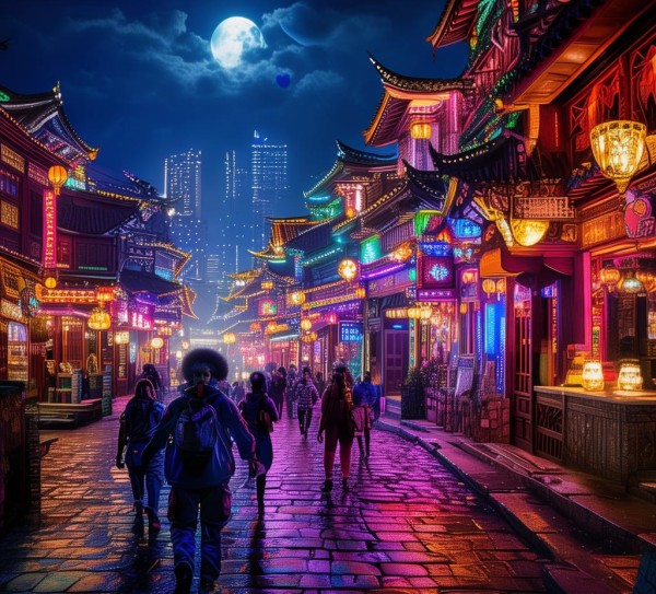 夜游玉林，璀璨夜景探寻之旅,夜游玉林，璀璨夜景探寻之旅,历史,风情,美食,第1张