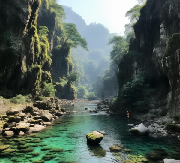 岭南秘境探幽，岩风景区自然山水之旅,岭南秘境探幽，岩风景区自然山水之旅,历史,景点,风情,第1张