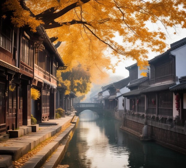 漫步枫桥路，苏州古城的历史足迹与自然画卷,漫步枫桥路，苏州古城的历史足迹与自然画卷,历史,景点,自然,第1张