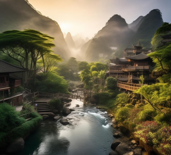 探寻浙江桐庐山区的世外桃源美景,探寻浙江桐庐山区的世外桃源美景,历史,景点,风情,第1张