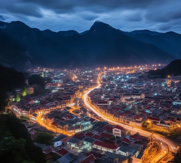 罗田夜色，山区小城璀璨夜景攻略,罗田夜色，山区小城璀璨夜景攻略,历史,美食,风光,第1张