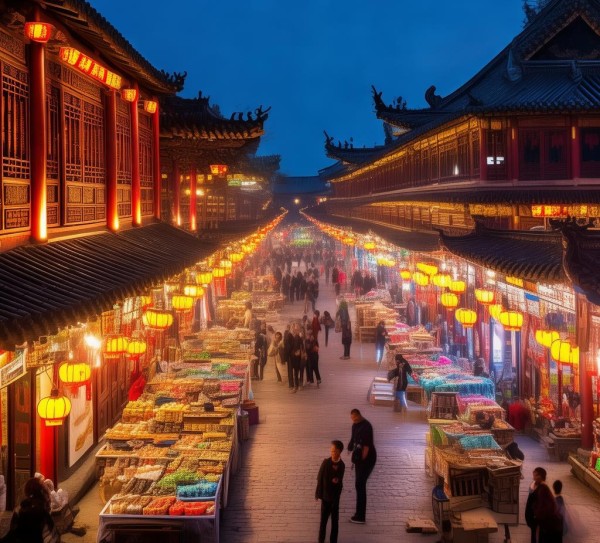 西安夜游攻略，探寻古城夜市的风情韵味,西安夜游攻略，探寻古城夜市的风情韵味,历史,风情,美食,第1张