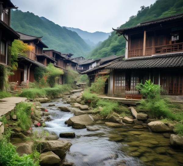 梅州龙潭村，山水秘境中的乡村旅游世外桃源,梅州龙潭村，山水秘境中的乡村旅游世外桃源,历史,景点,风情,第1张