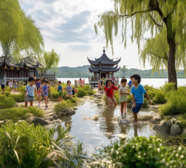 杭州西湖畔，孩子欢快的乐园寻踪,杭州西湖畔，孩子欢快的乐园寻踪,历史,自然,体验,第1张