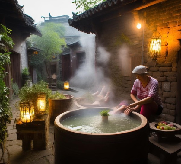 循化古城足浴养生之旅揭秘,循化古城足浴养生之旅揭秘,历史,美食,风光,第1张