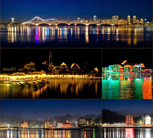 南山湖夜色璀璨，探寻五大迷人夜景,南山湖夜色璀璨，探寻五大迷人夜景,景点,美食,风光,第1张
