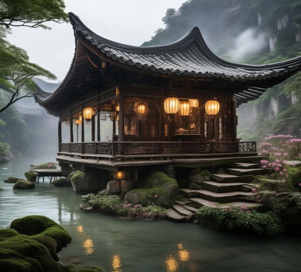 隐匿山水间的文昌茶室，休闲胜地的神秘之旅,隐匿山水间的文昌茶室，休闲胜地的神秘之旅,风情,美食,风光,第1张