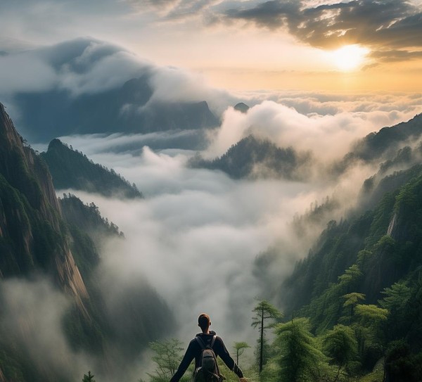 秦岭云海秘境之旅，陶醉自然之美,秦岭云海秘境之旅，陶醉自然之美,景点,风光,自然,第1张