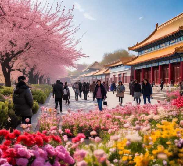 京城春日浪漫之旅，花海探秘赏花胜地攻略,京城春日浪漫之旅，花海探秘赏花胜地攻略,历史,景点,风光,第1张