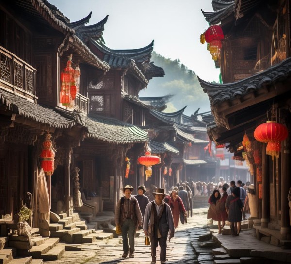 文县古镇，穿越历史的长卷，探寻古韵风情之旅,文县古镇，穿越历史的长卷，探寻古韵风情之旅,历史,景点,风情,第1张